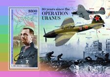World War II Operation Uranus 80th Anniversary MNH Stamps 2022 Liberia S/S