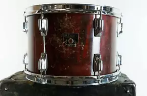 1980s Tama 9x13 Cherry Wine Tom - Picture 1 of 9
