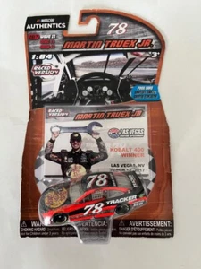 SEALED NOS Martin Truex Jr #78 Las Vegas Win Authentics 2017 Wave 11 Free Ship - Picture 1 of 2
