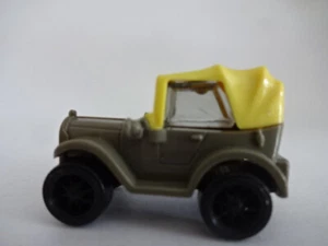 Oldtimer / Grauer Austin Seven Baby / Dach Gelb/Schwarze dicke R.ohne Schwungrad - Bild 1 von 2
