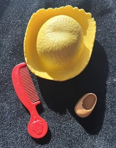 Huckleberry Pie Hutkamm EIN Schuh Erdbeere Shortcake Kenner American Greetings - Bild 1 von 5