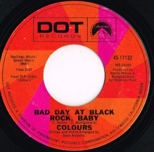 COLOURS love heals / bad day at black rock U.S. DOT 7"_1968 rock/psych 45-17132 - Picture 1 of 2