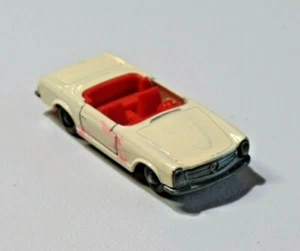 Vintage Matchbox Mercedes 230 SL No.27d Missing Windshield Off White NO Box 7470 - Picture 1 of 12