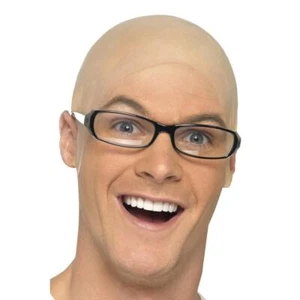 Smiffys - Skin Head Bald Cap - Adult - Picture 1 of 1
