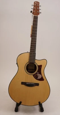 Guitarra Eléctrica Acústica Auditorio Avanzado Ibanez AAM50CEOPN Poro Abierto Natural Foto 1 de 3