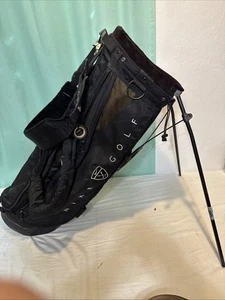 Nike Golf Standbag blau schwarz leicht Dual Izzo Gurt tragen Vintage 5 Wege - Bild 1 von 5