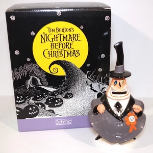 1993 Schmid Nightmare Before Christmas Mayor Bank in Original Box MINT! - Picture 1 of 7