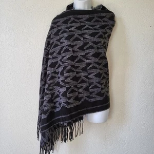 Michael Kors Wickel Allover MK Logo Showl Braun Schwarz Damen One Size - Bild 1 von 9