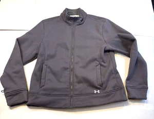 Chaqueta polar Under Armour Storm gris XL cremallera completa para hombre 0462 usada en excelente estado - Imagen 1 de 7