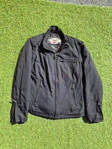 Harley Davidson Women's Jacket Nylon Insulated Medium Size Medium Black - Picture 1 of 9