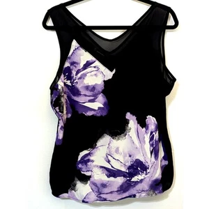 Inc International ärmelloses Damen-Top Größe L Brustumfang 40 Zoll Länge 25 Zoll! 00 % Viskose-Tanktop - Bild 1 von 10