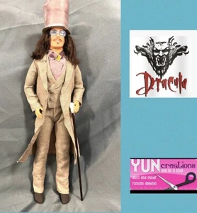 Vlad Ooak Dracula Bram Stoker Doll -Custom Handmade Collector barbie Art Vampire - Picture 1 of 9