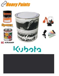 Kubota KX-3 Dark Blue Excavator Paint High Endurance Enamel Paint 1 Litre Tin - Picture 1 of 3