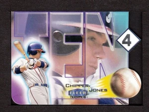 2000 Fleer Tradition Ten-4 #TF8 Chipper Jones Braves - Picture 1 of 1