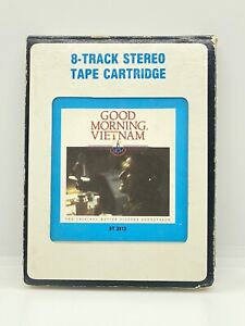 Vintage Good Morning Vietnam Soundtrack 8 track tape Late Release Rare UNTESTED