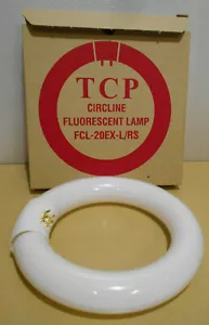 TCP 20W 6" Diameter T9 Warm White Circline Bulb FCL-20EX-L/RS - Picture 1 of 3