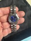New never worn tag heuer professional 200 meters, blue face, 27 mm, ladies watch