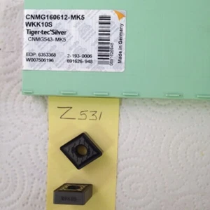 10 NEUE TIGER-TEC / WALTER CNMG 543-MK5 HARTMETALLEINSÄTZE. 160612 GR WKK10S {Z531} - Bild 1 von 1