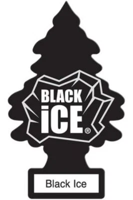 Little Trees Black Ice Air Freshener Single Pack