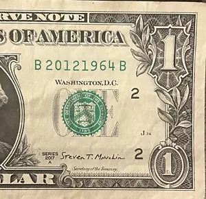 One Dollar Birthday Note Feb 12th 1964 "Happy Birthday" 20121964! - Picture 1 of 2