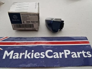 MERCEDES C CLASS CLK E CLASS DOOR HANDLE END CAP LEFT GENUINE 2037600218 5345 - Picture 1 of 5