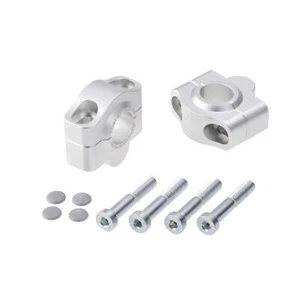 Handlebar riser 20 mm silver for BMW R 80 RT (87-95) BMW247 - Picture 1 of 1
