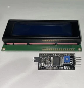 Pantalla LCD LCD2004 IIC/I2C, 2004, 20x4, 5V, personaje, retroiluminación Azul. - Imagen 1 de 2