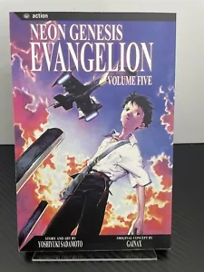 Neon Genesis Evangelion Yoshiyuki Sadamoto Vol Five English Manga VIZ 1st Print - Picture 1 of 7