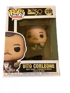 Funko Pop Vito Corleone Godfather Movies 50th Number 1200 Vinyl Figure NIB - Picture 1 of 9