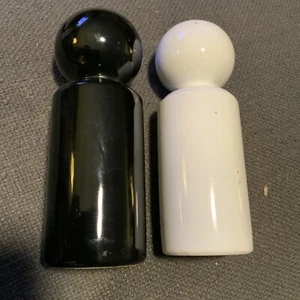 Italian Mid Century Salt and Pepper Shakers - Rare and Unique Vintage Set - Picture 1 of 10