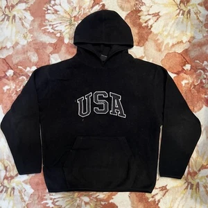 USA Olympic Black Sweatshirt Large - Picture 1 of 5