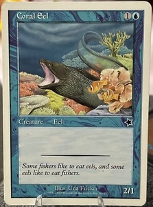 Coral Eel 33/173 Starter 1999 - Magic: The Gathering TCG - LP - Imagen 1 de 2