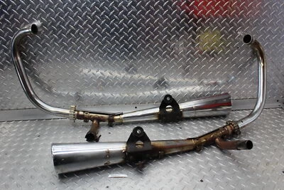 Silenciadores de escape izquierdo/derecho Suzuki Gr650X Gr 650 1983 14302-15530-H01 Foto 1 de 4