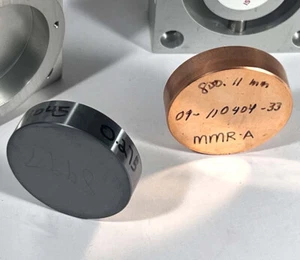 Coherent / Pleiger GmbH Co2 Laser 1.5" dia. Copper Cylinder 0.275m mirror - Picture 1 of 4