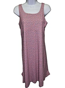 Columbia PFG Freezer Dress Womens Medium Pink Tank Stretchy - Picture 1 of 10