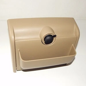 OEM 2009-2010 FORD F150 Rear Seat Center Console Cup Holder Back (CAMEL) Trim W - Imagen 1 de 10