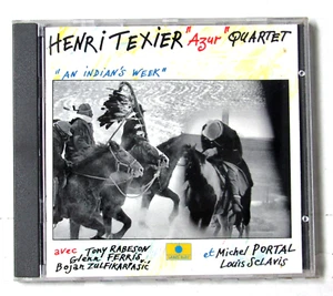 Henri Texier "AZUR" Quartet an Indian's War (CD) LIKE-NEW Buy 2 get 1` FREE - Picture 1 of 5