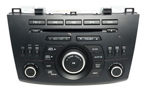 2011 Mazda 3 OEM AM FM Radio mp3 Single Disc CD Player BBM566AR0