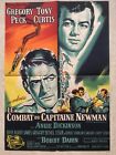 Le combat du capitaine Newman (Affiche cinéma Originale EO 1964) - French Litho