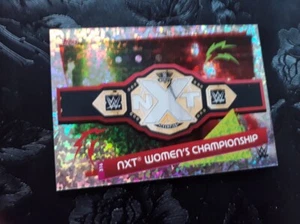 WWE SLAM ATTAX RELOADED NXT WOMENS CHAMPIONSHIP NEW TOPPS - Picture 1 of 1