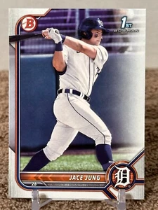 2022 Bowman Draft Paper Jace Jung Detroit Tigers 1st Bowman Prospect #BD-15 - Picture 1 of 2