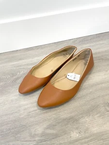 Ballerine casual da donna Time and Tru marroni - taglia 9,5 - Foto 1 di 3