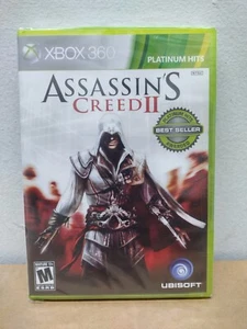 Assassin’s Creed II Platinum Hits per Xbox 360 - Sigillato - Custodia Danneggiata - Foto 1 di 6