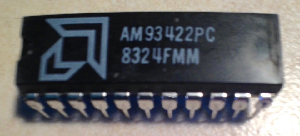 AMD AM93422PC 93422 - 256 1K RAM - NOS