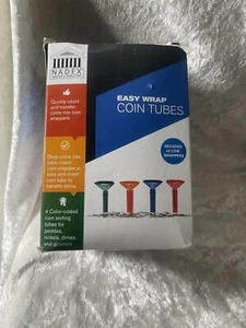 Nadex Easy Wrap Set di tubi per monete - involucri inclusi scatola aperta - Foto 1 di 4