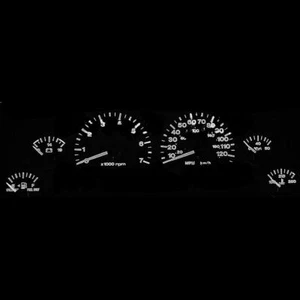New White LED kit Light Bulbs Gauge Cluster For ZJ Jeep Grand Cherokee 1993-1998 - Picture 1 of 6
