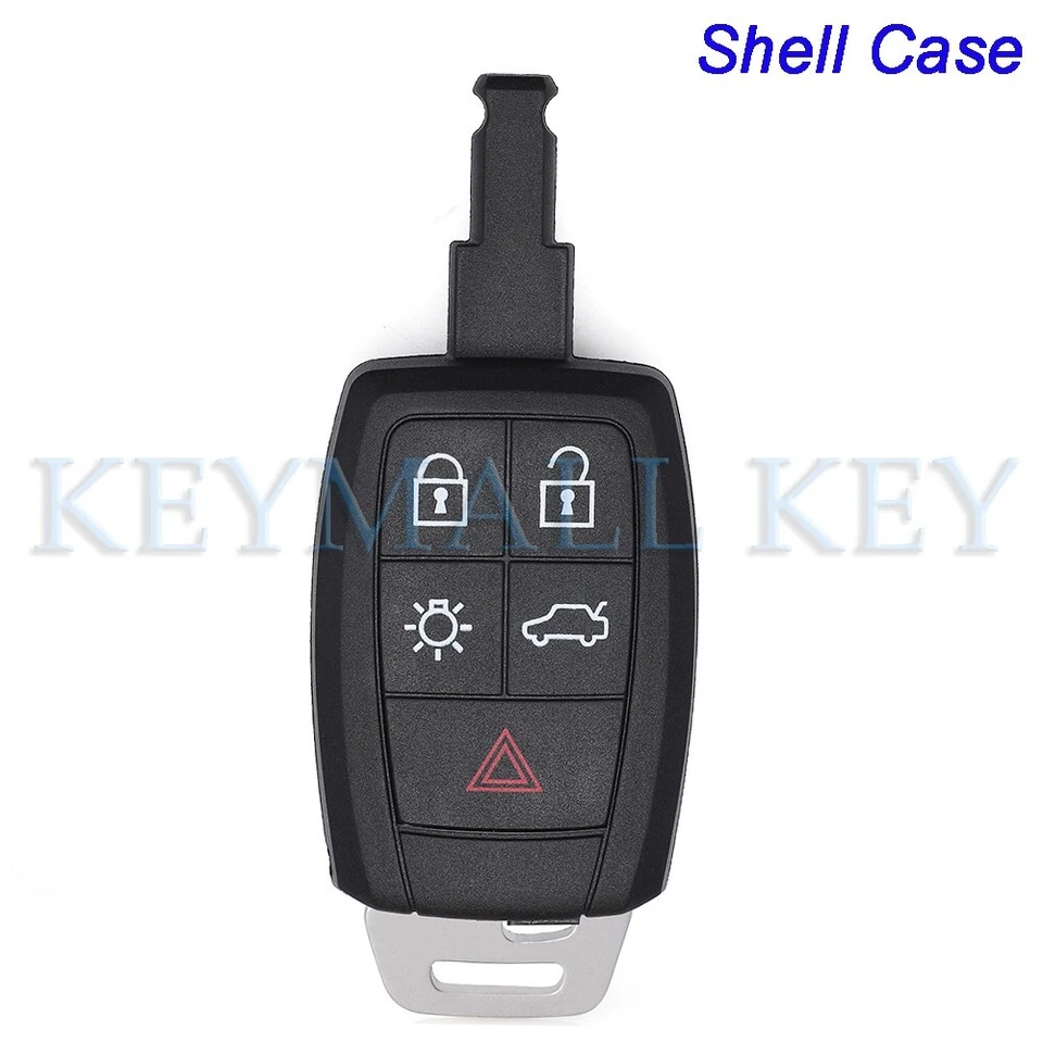 Remote Key Shell Case Fob for Volvo C30 C70 S40 V50 06 07 08 2009 2011 2012 2013 - Image 1 of 4