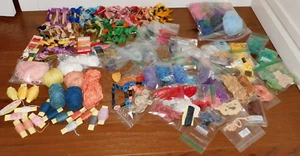 Embroidery Floss Thread LARGE LOT Cotton Silk Wool 10 8 6 Strand Perle DMC+++ - Picture 1 of 11