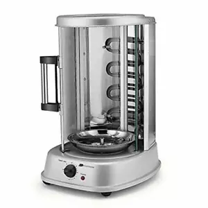 Máquina giroscópica Al Pastor parrilla giratoria Shawarma cocina pincho donante kebab mejor - Imagen 1 de 7