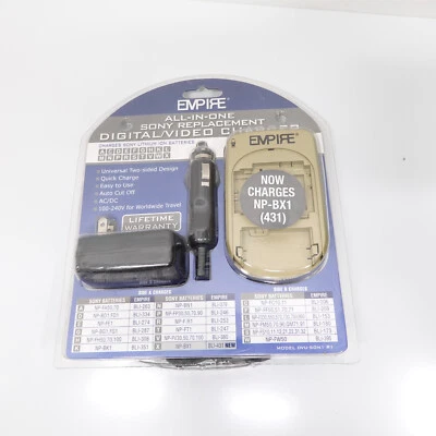 Empire DVU-SON1 R1 Camcorder & Digital Camera Universal Battery Charger for Sony - Image 1 of 4